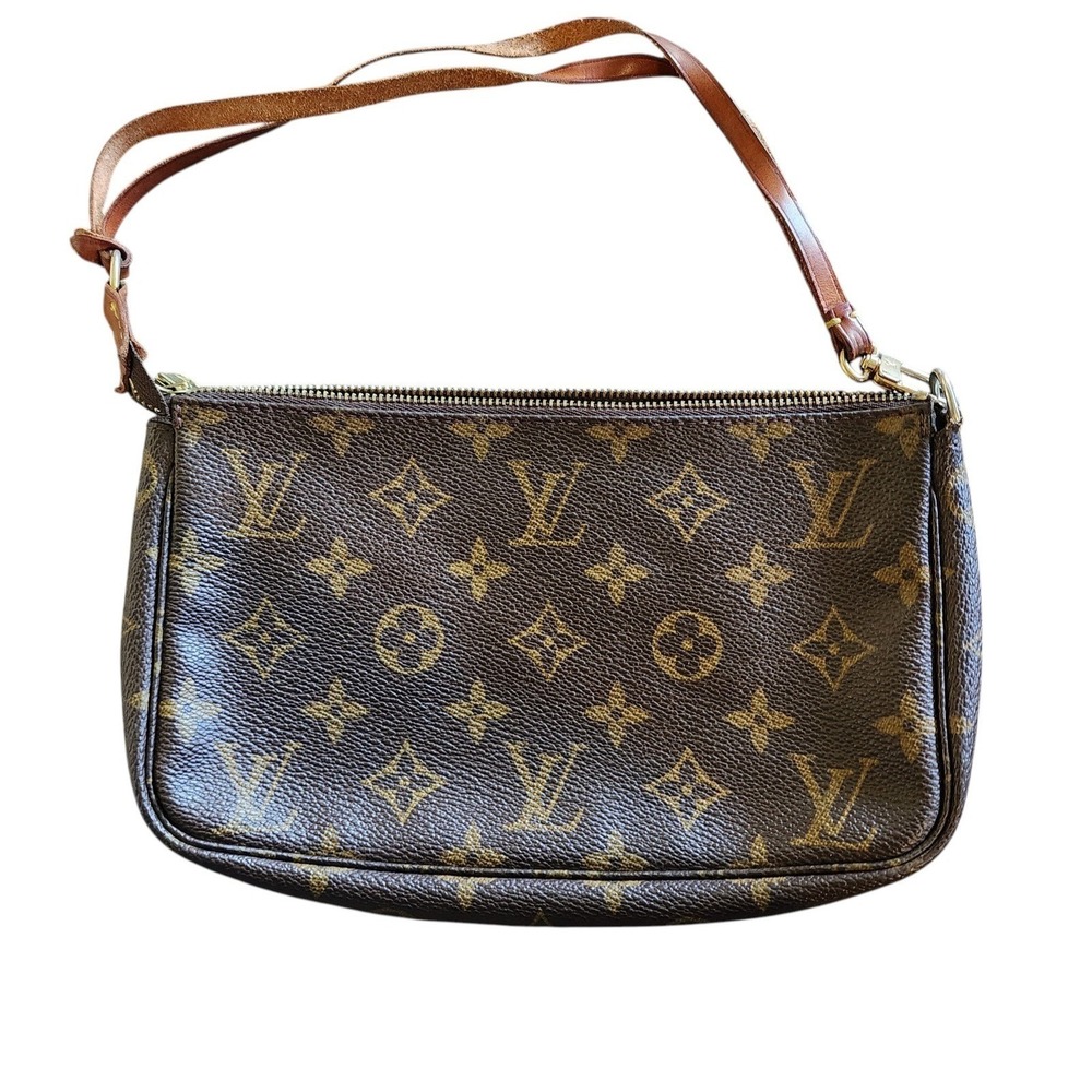 Louis Vuitton Pochette Accessories Monogram Canvas France AR0050 Y2K Vintage - Picture 3 of 13